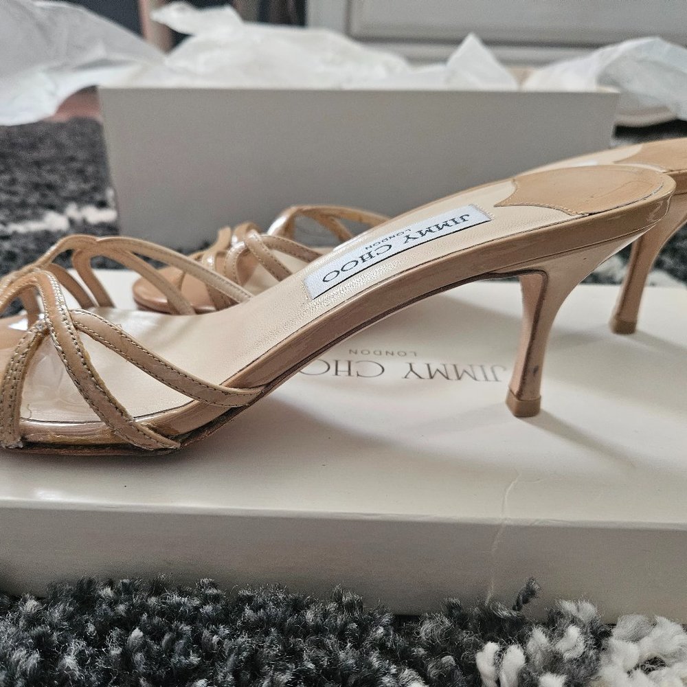 Jimmy Choo Patent Leather Heels - Picture 2 of 9